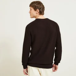 Flash Sale Gemêleerde fantasie trui met ronde hals Trui