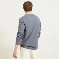 Store Gemêleerde fantasie trui met ronde hals Trui