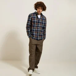 Best Geruit flanellen overhemd Overhemd