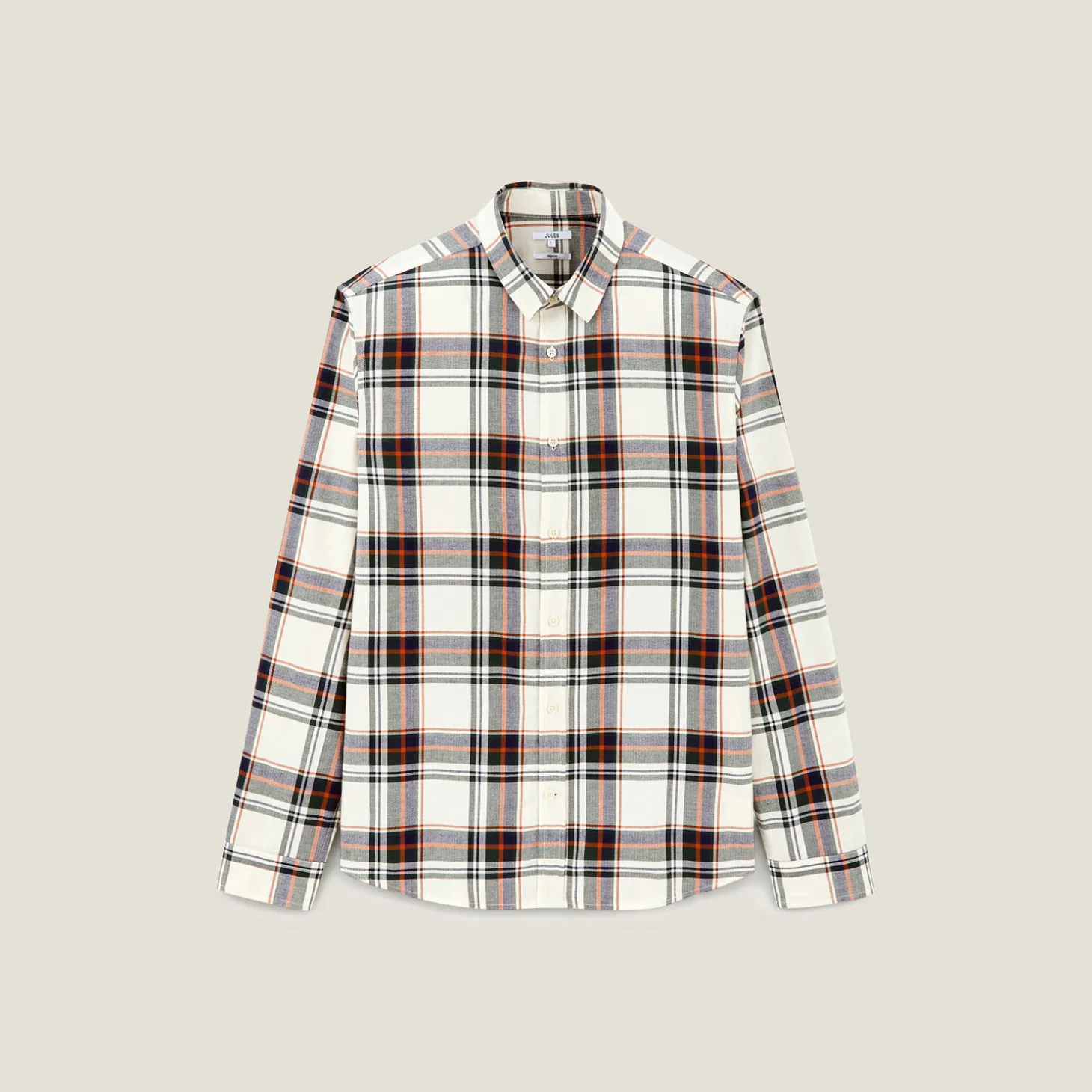 New Geruit flanellen overhemd Overhemd