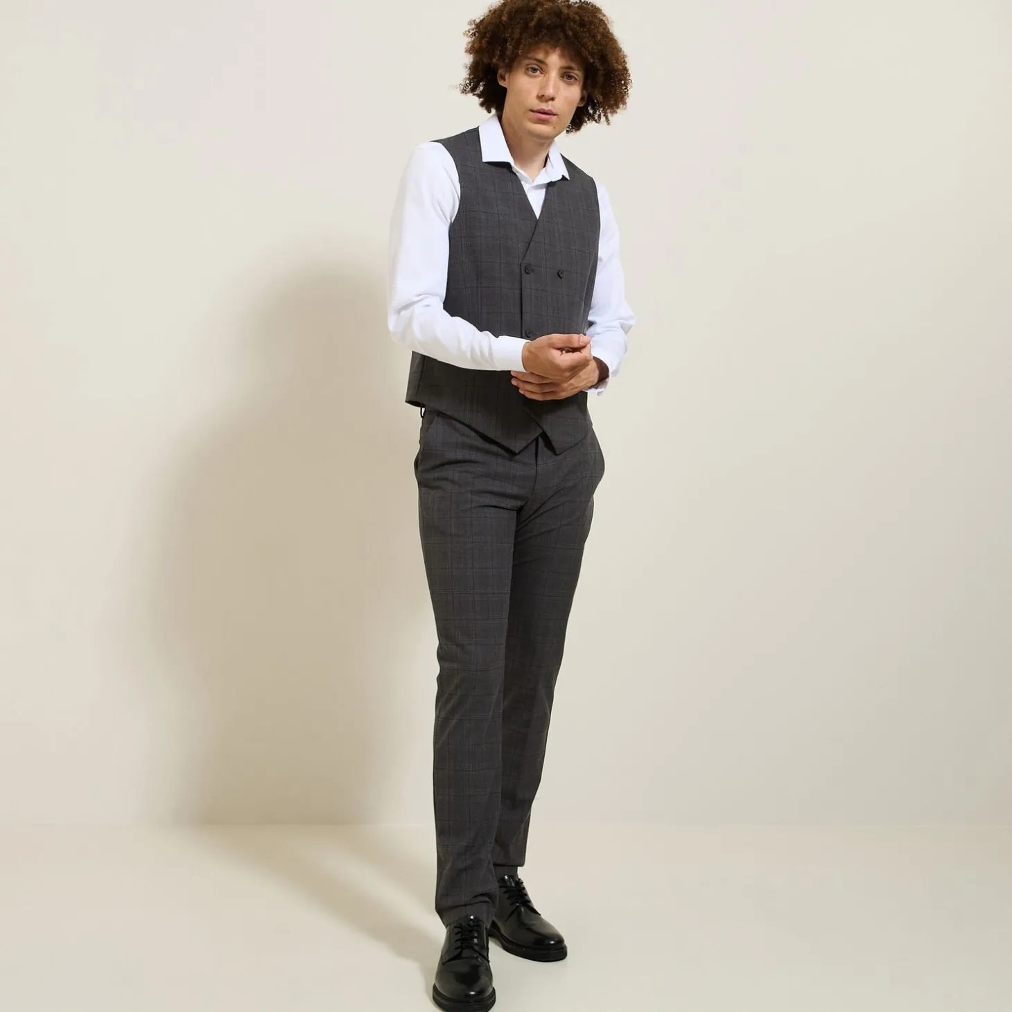 Discount Geruit kostuumgilet Kostuumgilet