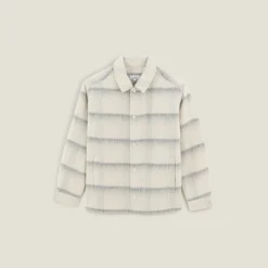 Clearance Geruit overhemdjas voor tussenseizoen Overshirt|Mantel & Jack