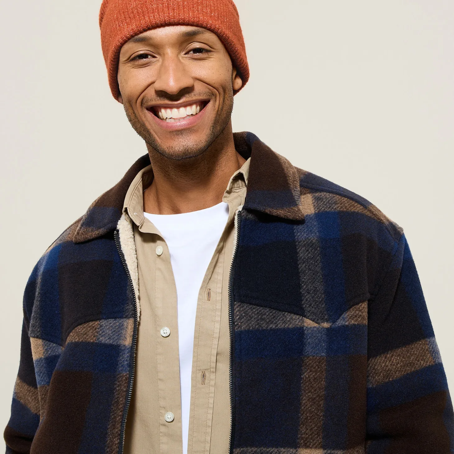 Fashion Geruite overhemd met sherpavoering Mantel & Jack|Overshirt