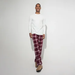 Fashion Geschenkbox Engelse versie flanellen pyjamaset Pyjama