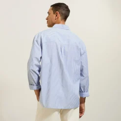 Cheap Gestreept hemd in katoen Formele Overhemden|Overhemd