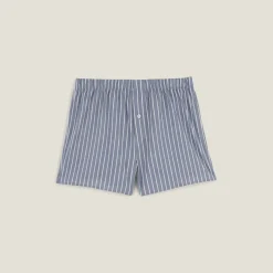 Store Gestreepte boxershort in biokatoen Boxershort
