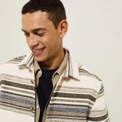 Best Sale Gestreepte overhemd Overshirt|Overhemd