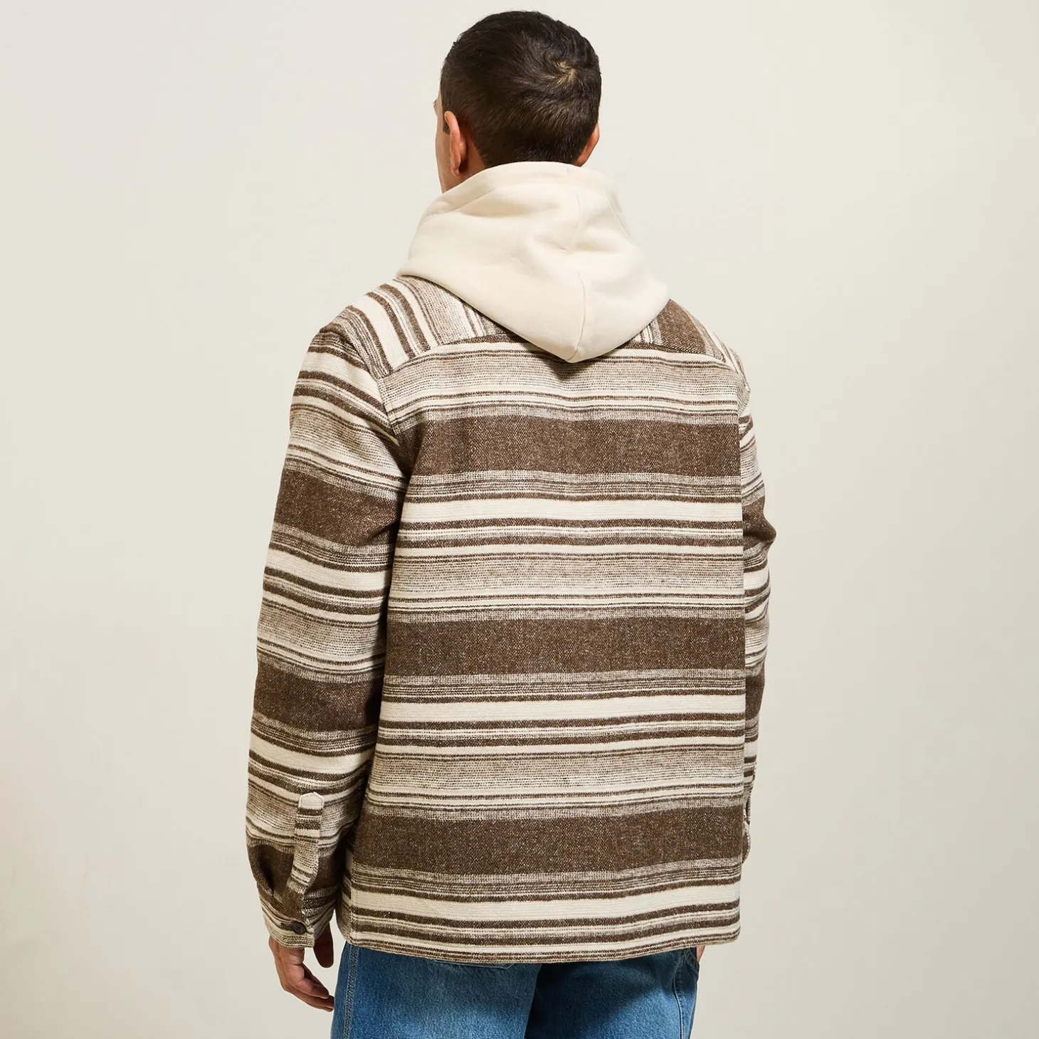 New Gestreepte overhemd Overshirt|Overhemd