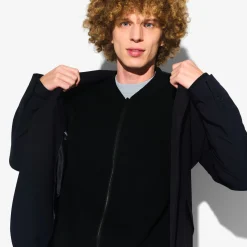 Sale Gilet met rits en sportkraag, assortiment performa Heren Gebreide Vesten Heren