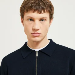 Cheap Giletvestje met hemdskraag Heren Gebreide Vesten Heren|Trui