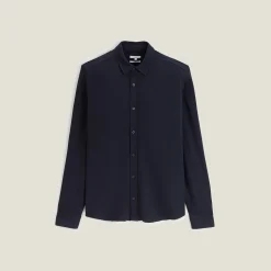 Best Sale Hemd in effen tricot Formele Overhemden|Overhemd