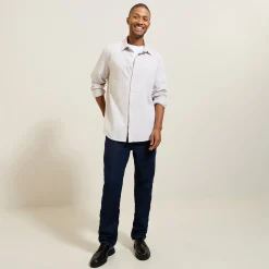 Hot Hemd in flanelkatoen met klassieke kraag Overhemd