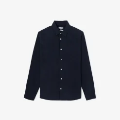 Outlet Hemd in flanelkatoen met klassieke kraag Overhemd