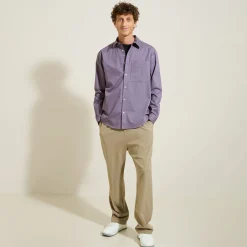 Store Hemd in twillkatoen Overhemd