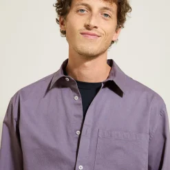 Store Hemd in twillkatoen Overhemd