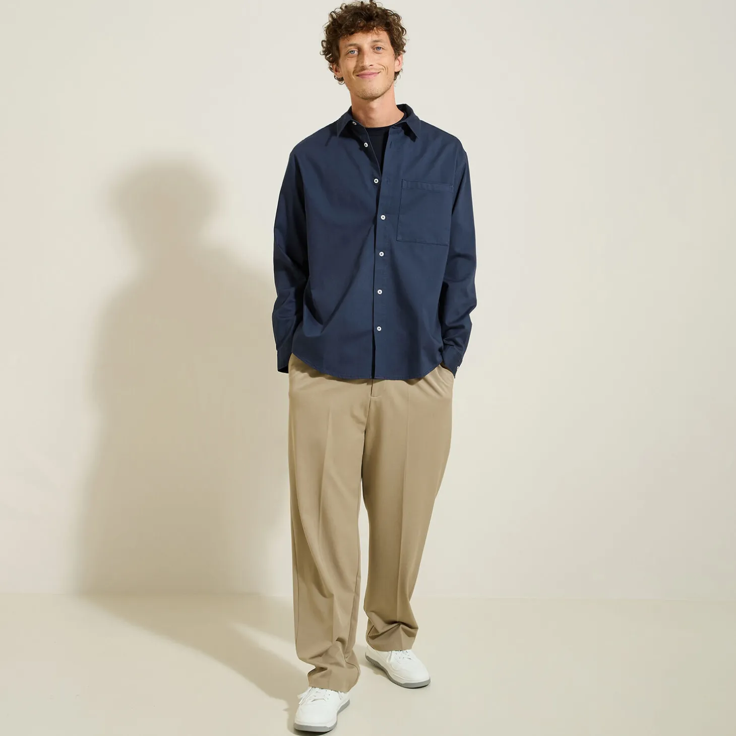 Cheap Hemd in twillkatoen Overhemd