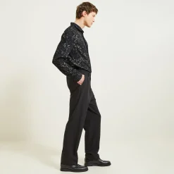 Store Hemd in viscose met bloemenprint Formele Overhemden|Overhemd