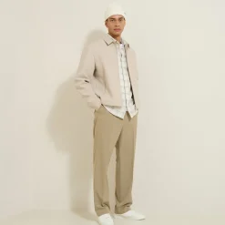 Outlet Hemd met ruitjes in flanelkatoen Overhemd