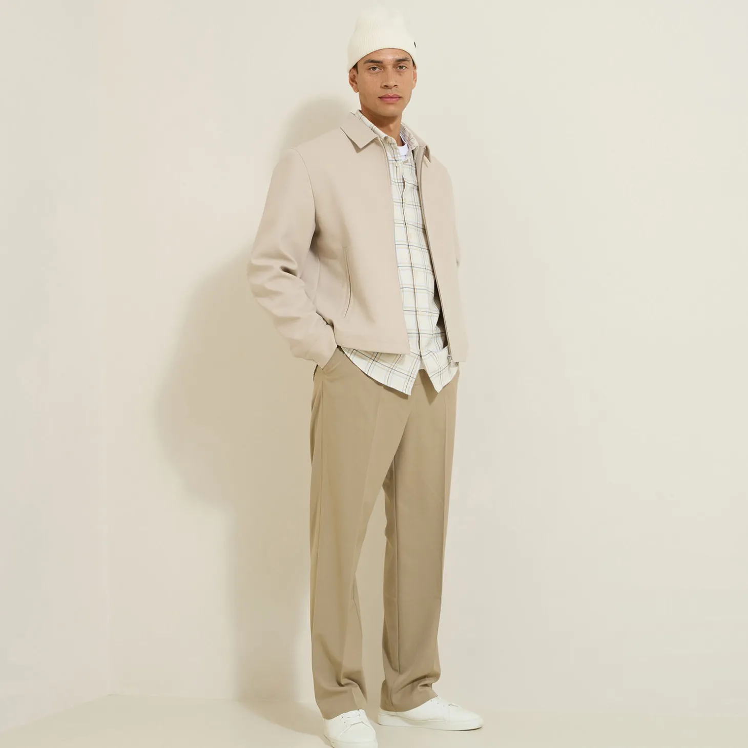 Outlet Hemd met ruitjes in flanelkatoen Overhemd