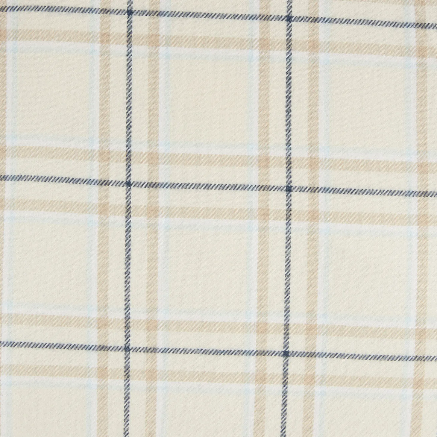 Outlet Hemd met ruitjes in flanelkatoen Overhemd