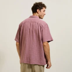 Store Hemdje in geweven katoengaas Overhemd