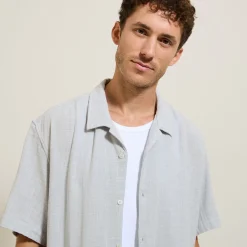 New Hemdje in geweven katoengaas Overhemd