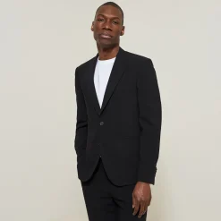 Fashion Het pakket comfortabel kostuum - Zwart Combinatie Kostuum