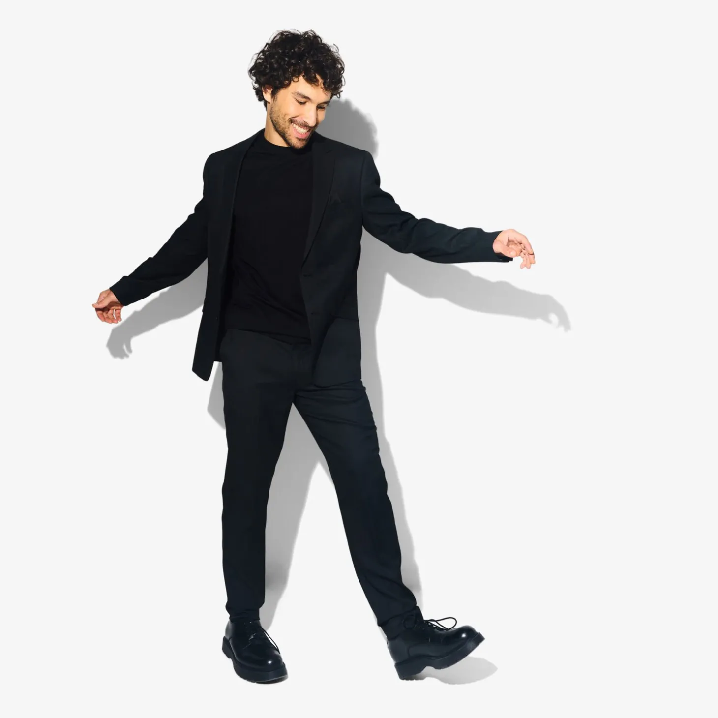 Shop Het pakket slim kostuum - Noir Combinatie Kostuum