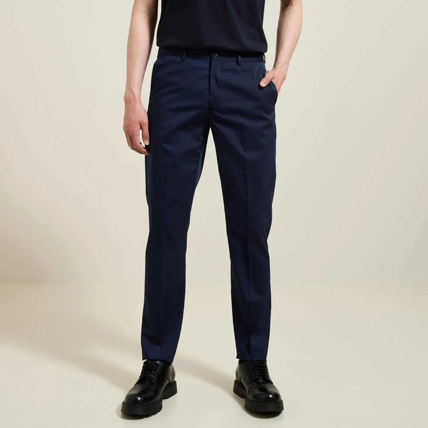 Cheap Het pakket slim kostuum - Blauw Combinatie Kostuum