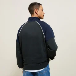 Flash Sale Iconische sweater 832 met opstaande ritskraag Sweater