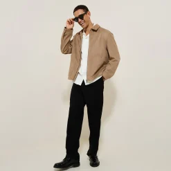 Discount Jack met fluwelen aspect en hemdskraag Mantel & Jack