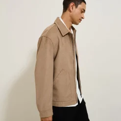 Discount Jack met fluwelen aspect en hemdskraag Mantel & Jack