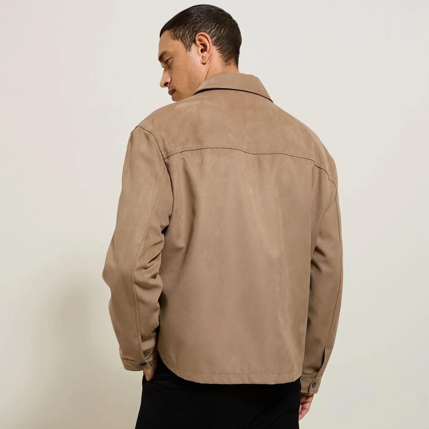 Discount Jack met fluwelen aspect en hemdskraag Mantel & Jack