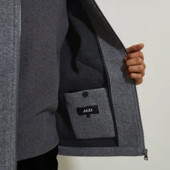 Outlet Jack met hemdskraag en rits Mantel & Jack