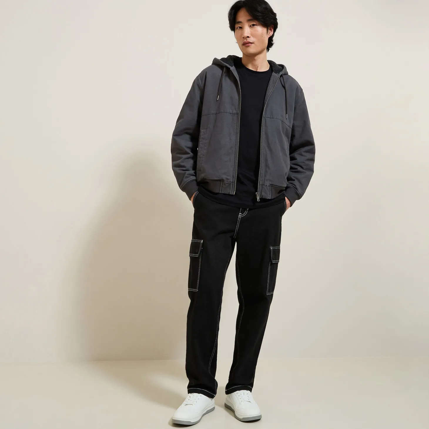 Sale Jack met kap in katoen Mantel & Jack