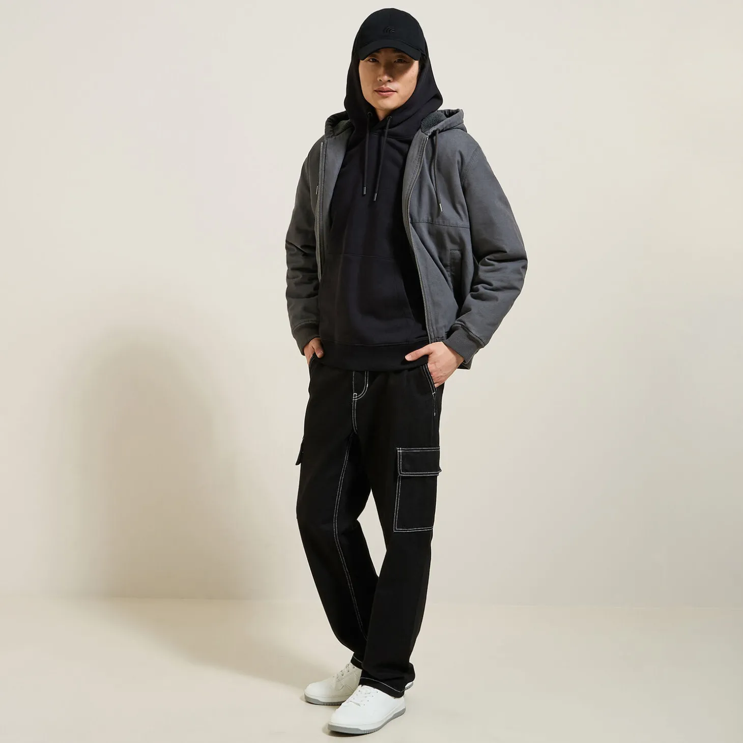 Sale Jack met kap in katoen Mantel & Jack