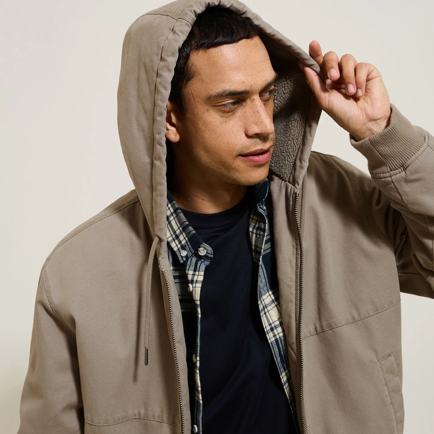 Sale Jack met kap in katoen Mantel & Jack