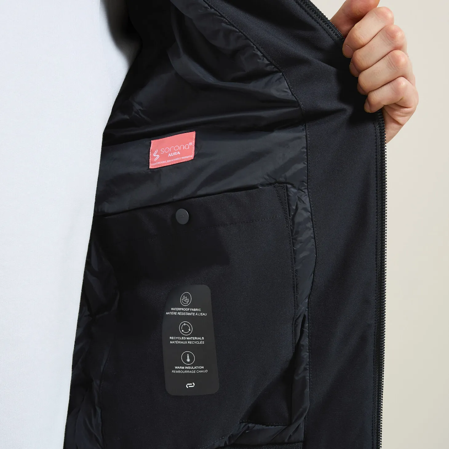 Best Sale Jack opstaande kraag technische vulling Mantel & Jack