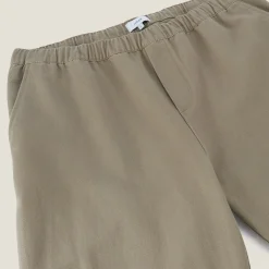 Clearance Joggingbroek met linnen Cargo Broek|Broek Chino