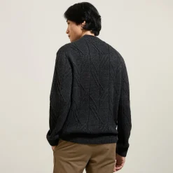 Flash Sale Kabeltrui met schoorsteenkraag Trui