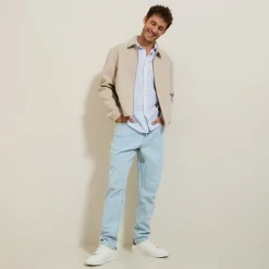 Cheap Katoenen hemd met bloemenprint Formele Overhemden|Overhemd