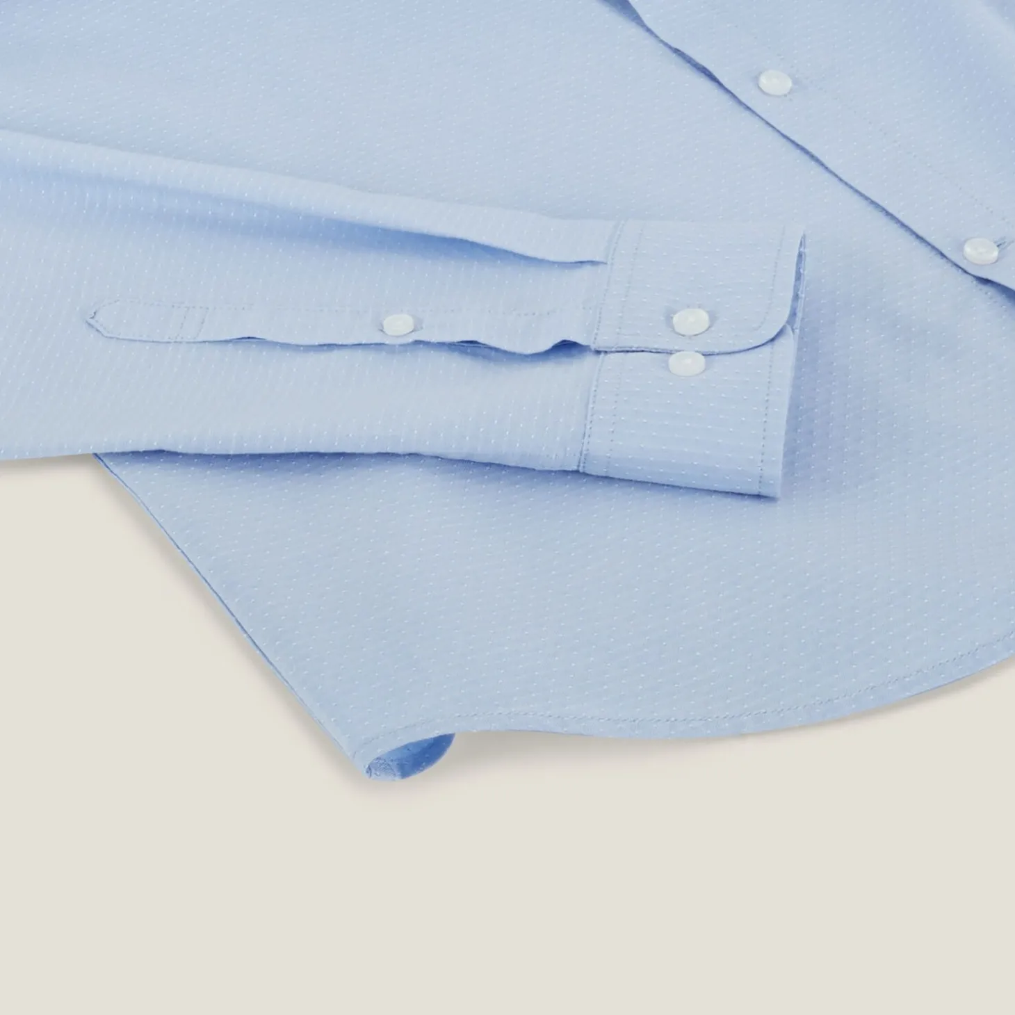 Store Katoenen hemd met kleine motieven Formele Overhemden|Overhemd