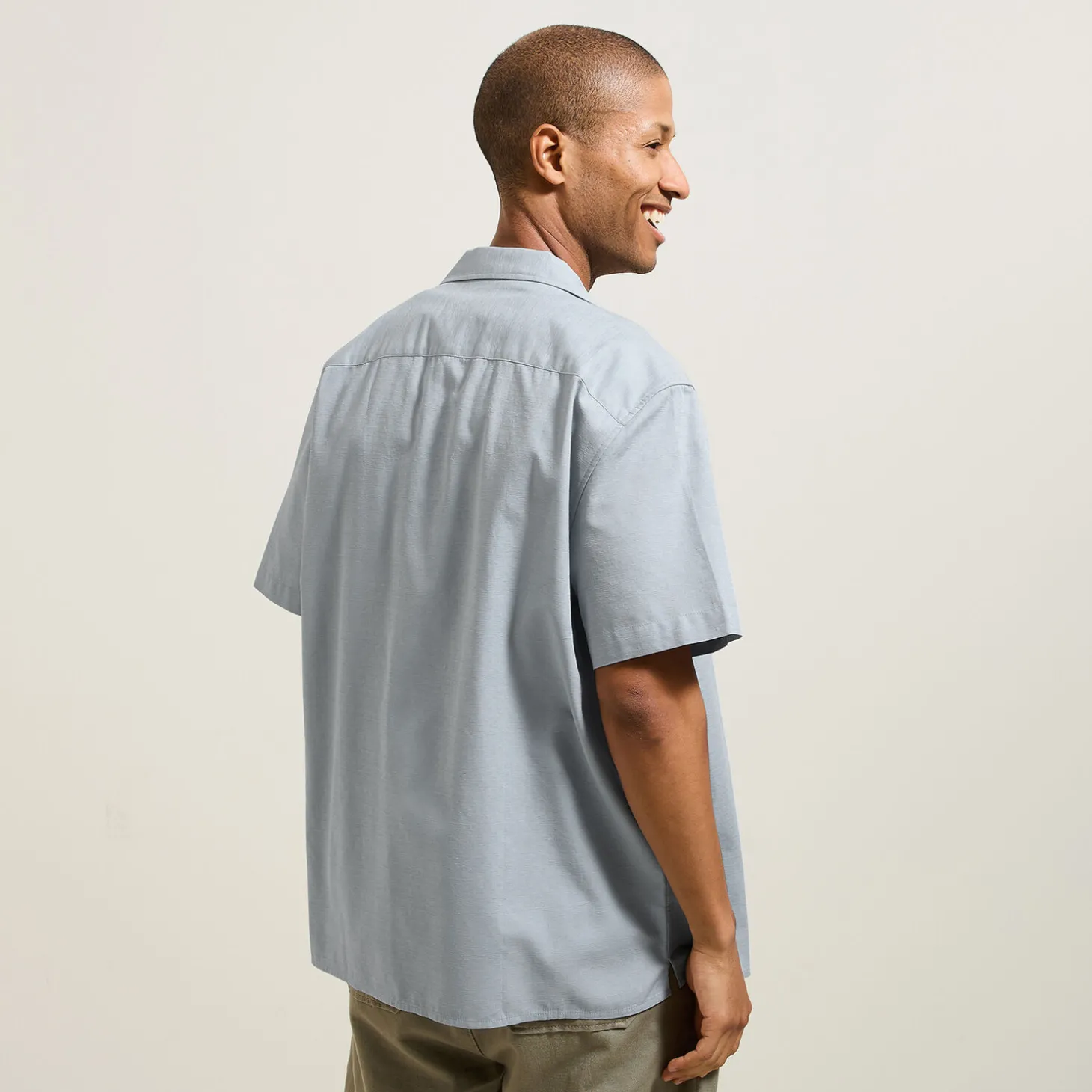 Cheap Katoenen hemdje in textuurstof Overhemd