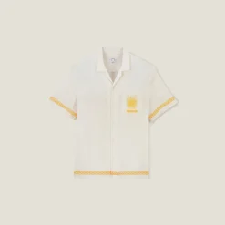 Discount Katoenen hemdje met geplaatste opdruk Overhemd