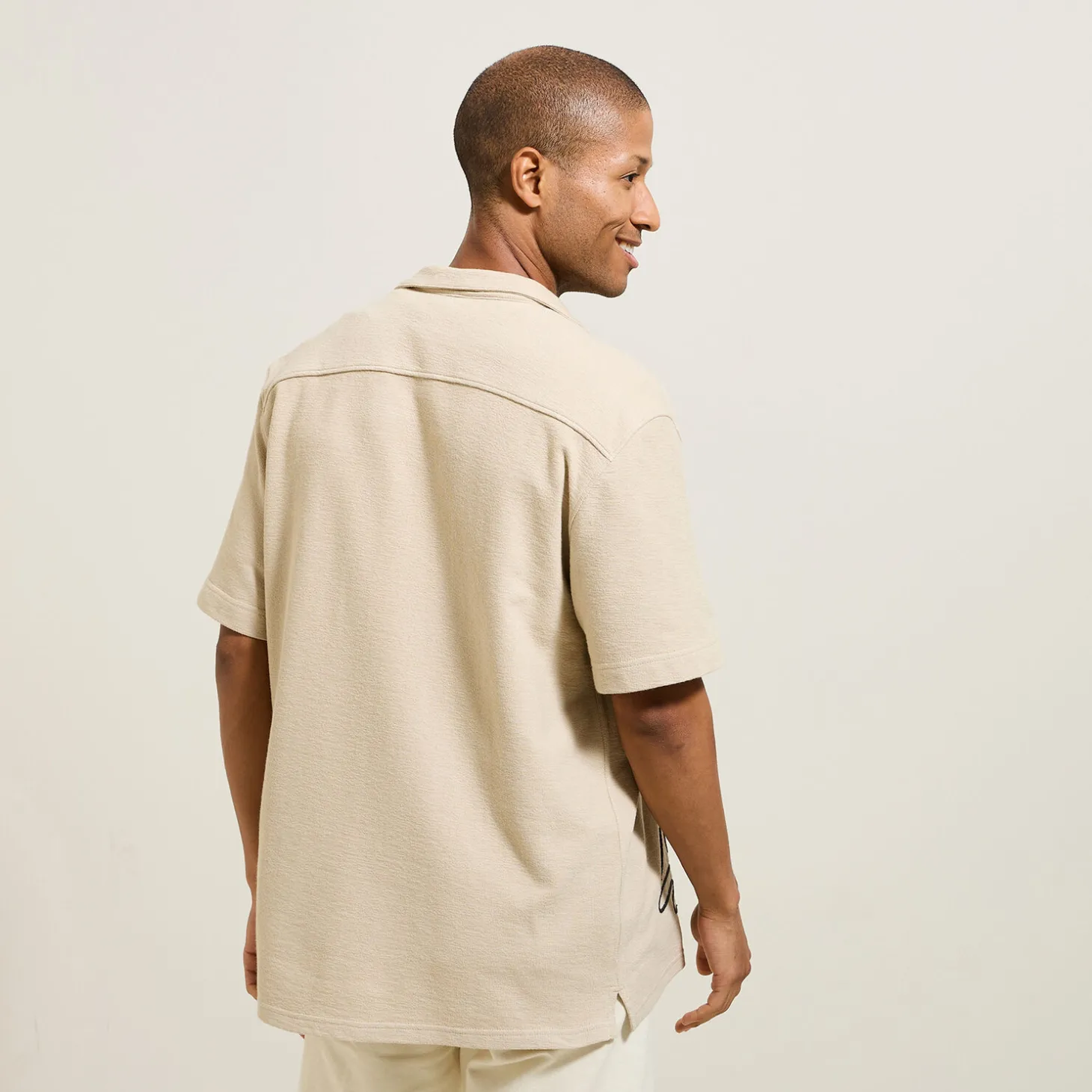 Shop Katoenen hemdje met koordborduursel Overhemd