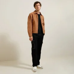 Cheap Katoenen jack met hemdskraag Mantel & Jack