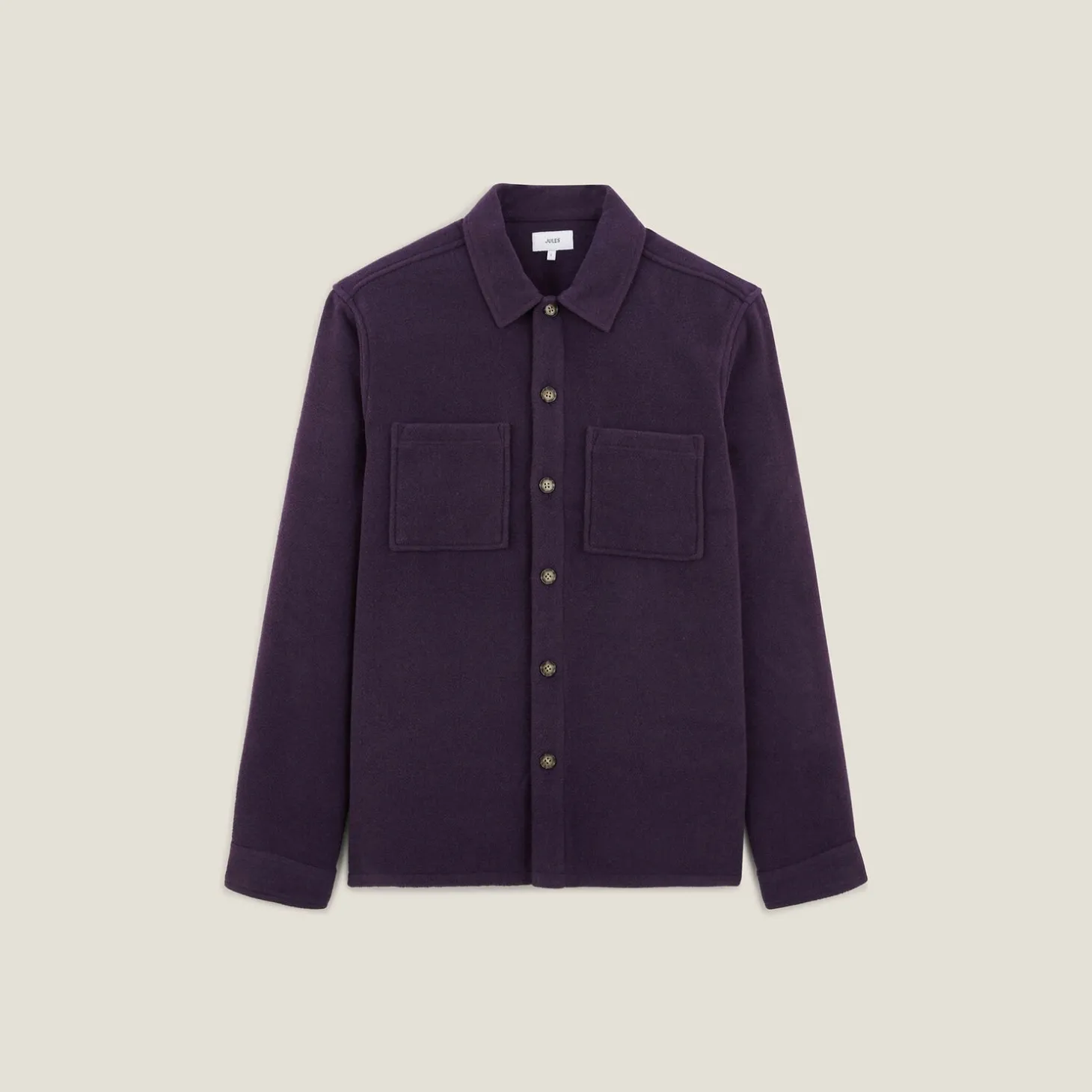 Store Katoenen overhemd met hemdskraag Overshirt|Overhemd