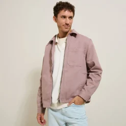 Flash Sale Katoenen overhemd met rits Overshirt|Mantel & Jack