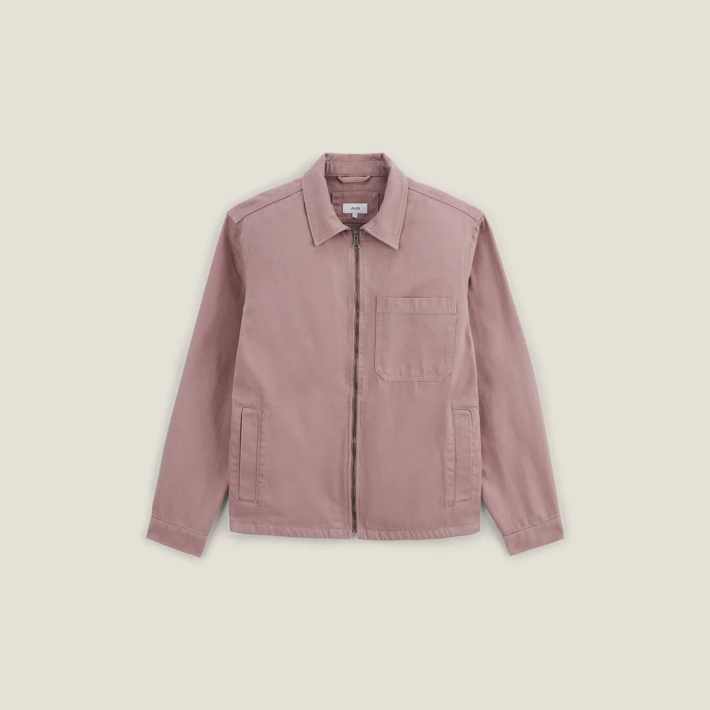 Flash Sale Katoenen overhemd met rits Overshirt|Mantel & Jack