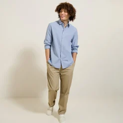 Best Sale Katoenen overhemd met ruitjes Formele Overhemden|Overhemd